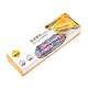使い捨てケーキ食品包装紙  耐油紙  ロシアスタイル  カラフル  25x21.8cm  50個/箱 DIY-L009-A06-2