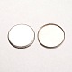 316 Surgical Stainless Steel Milled Edge Bezel Cups X-STAS-K099-01-18mm-P-2
