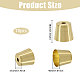 Tischbeinschutzbecher aus Eisen&nbsp;AJEW-WH0816-416A-G-2