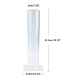 有機ガラスブレスレットディスプレイ  垂直タワージュエリーブレスレットディスプレイスタンド  透明  84.5x50x255mm BDIS-E004-8C-2