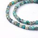 Natural African Turquoise(Jasper) Beads Strands G-F619-33-3