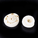 Perles de coquille d'oeil de shiva naturelles SSHEL-Q302-01-3
