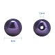 Benecreat umweltfreundliche runde Perlen aus gefärbtem Glasperlen HY-BC0001-8mm-RB099-4