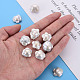 Perles de perles keshi naturelles PEAR-N020-A01-6