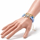 Stretch & Perlen & Gliederketten Armbänder Sets BJEW-JB06563-03-3