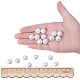 Pandahall elite 12mm environ 60 pièces minuscule perle de verre perles rondes assortiment lot pour kit de fabrication de bijoux HY-PH0001-12mm-RB001-4
