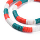 Brins de perles d'argile polymère faites à la main 3 couleur fixes CLAY-S096-029I-3