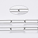 304 Stainless Steel Paperclip Chains CHS-T003-02-1