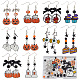 Sunnyclue Kit per la creazione di orecchini per il giorno di Halloween DIY-SC0021-92-1