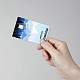 PVC プラスチック防水カード ステッカー  銀行カードの装飾用の粘着カードスキン  長方形  山模様  186.3x137.3mm DIY-WH0432-003-5