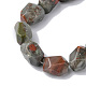 Natural Afican Bloodstone Beads Strands G-F743-04F-4