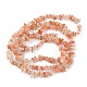 Natural Strawberry Quartz Beads Strands G-G0003-B02-3