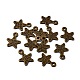 Gift Ideas for Men On Valentines Day Tibetan Style Alloy Star Carved Word Just for You Message Charms MLF1272Y-NF-3