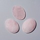 Cabochons de quartz rose naturel G-ROSE40x30x7-1