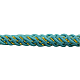 Braided Nylon Thread and Gold Metallic Cord NWIR-R015-206-1