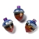Perles de gland de pierres précieuses chakra G-H288-02-1