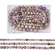 Yilisi 3Strands 3 Style Natural Amethyst Beads Strands G-YS0001-14-1