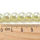 Backen gemalt pearlized Glasperlen runden Perle Stränge HY-XCP0001-14-4