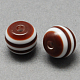 Round Striped Resin Beads RESI-R158-10mm-10-1