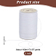 Ficelle ronde en fil de polyester ciré&nbsp;YC-OC0001-07A-02-2