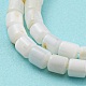 Eau douce naturelle de coquillage perles brins SHEL-F008-04A-4