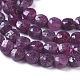 Natural Ruby Beads Strands G-I249-A33-3