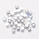 Acrílico diamante de imitación cabujones ACRT-S001-4x4mm-37-1