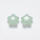 Imitation de perles de verre de jade GLAA-R211-04-B02-2