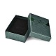 Conjunto de cajas de joyería de papel rectangular CON-D008-01B-4