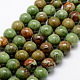 Chapelets de perles en opale vert naturel G-K209-04B-8mm-1