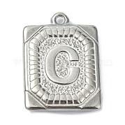 Подвески из нержавеющей стали 304 с защитой от потускнения STAS-U033-01P-C