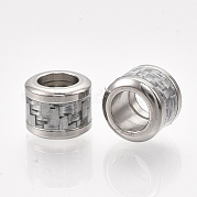 304 Stainless Steel Beads STAS-S079-100F-P