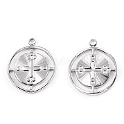 304 Stainless Steel Pendants STAS-A066-06P