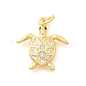 Латунные микро проложить кубического циркония подвески KK-Q040-02G-G