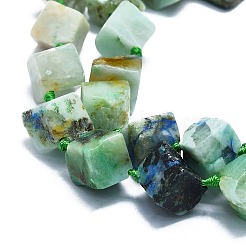 Natürliche Chrysokolla und Lapislazuli Perlen&nbsp;G-K245-G01-01