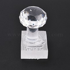 Klare Seifenstempel aus Acryl mit großen Griffen&nbsp;DIY-XCP0003-88A
