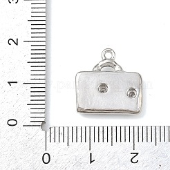 Pendentifs en laiton zircon cubique transparent&nbsp;KK-G545-01P