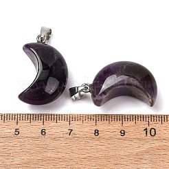 Pendenti d'ametista naturale&nbsp;G-F820-02L-17