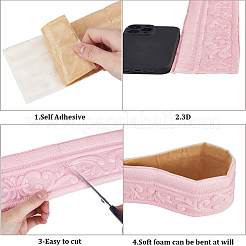 Papel de contacto autoadhesivo de grano xpe&nbsp;DIY-WH0002-53A-15
