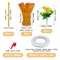 Vasi per piante da irrigazione in vetro borosilicato&nbsp;DIY-HS0002-54