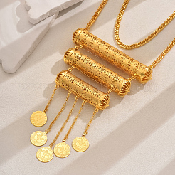 Lussuoso stile mediorientale in ottone e ferro con nappa a forma di fiore per zaino da donna&nbsp;KS9378