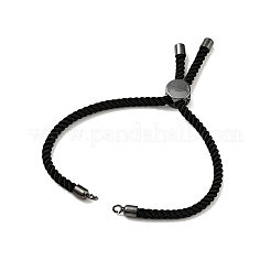 Pulseras deslizantes de cuerda de Milán retorcidas a medio terminar&nbsp;LS-FIND-G032-01B-06