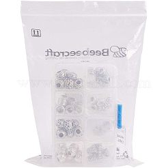 Metall Großlochperlen&nbsp;MPDL-NB0001-08AS