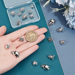 24pcs 6 Arten tibetanische Legierungsperlen&nbsp;FIND-NB0005-15