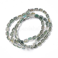 Chapelets de perles en verre électroplaqué&nbsp;EGLA-L042-HR02