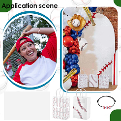 16 Stück Baseball-Papiertüten&nbsp;DIY-PH0032-51