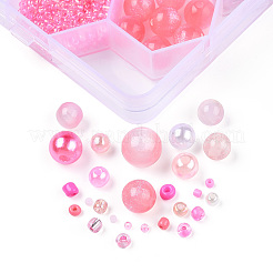 Kit per la creazione di gioielli con 24 perline in acrilico e resina fai da te&nbsp;DIY-NB0012-01H