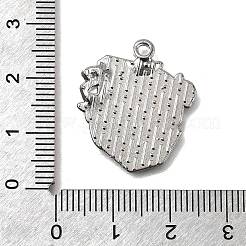 Emaille Anhänger Legierung&nbsp;FIND-Z094-02P-08