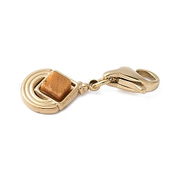Tropfenanhänger-Dekoration aus Edelstahl 304&nbsp;STAS-S165-06A-G