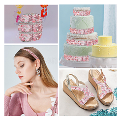 Cinta de rhinestone termoadhesiva de 1 m&nbsp;DIY-PH0008-77
